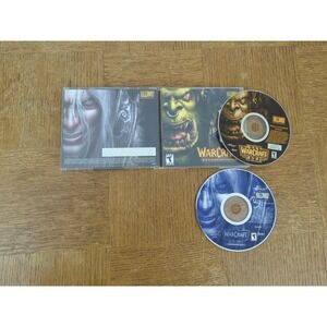WarCraft III 3 Battle Chest PC Game CD Reign of Chaos & Frozen Throne w Key Code